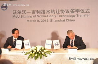 沃尔沃与吉利深化合作，签署技术转让协议共绘未来蓝图